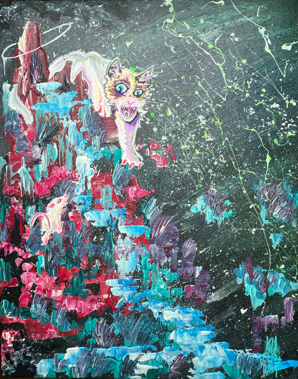 Phosphenium die 02 - Zwischen flackernden Tatzen und atmenden Licht