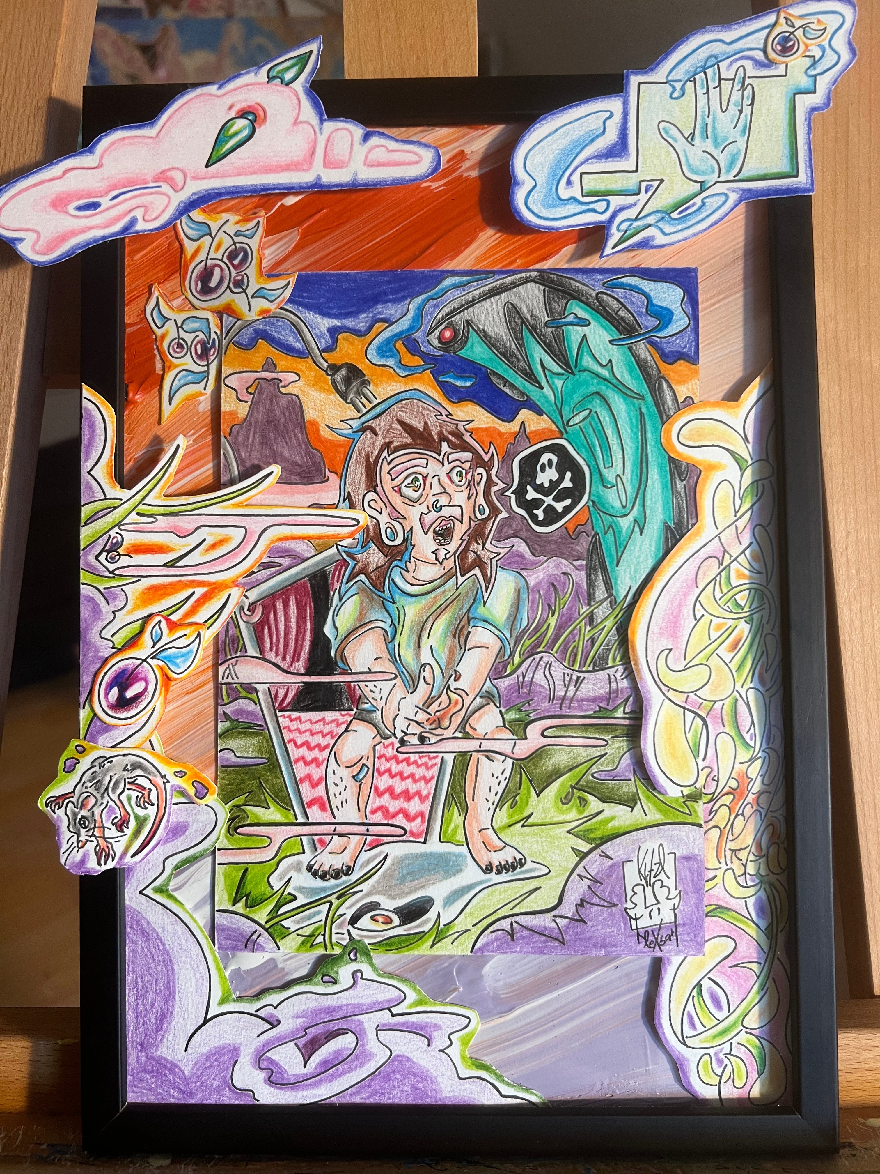 Cut & Core: Frame – Die 01: Überladung der Wahrnehmung